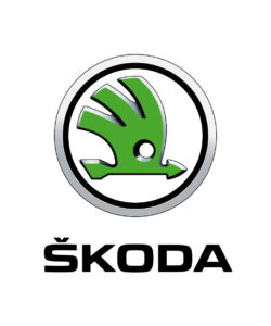 SKODA 3D Standard Brand Mark Medium_50mm_CMYK