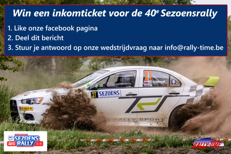 Wedstrijdvraag Sezoensrally