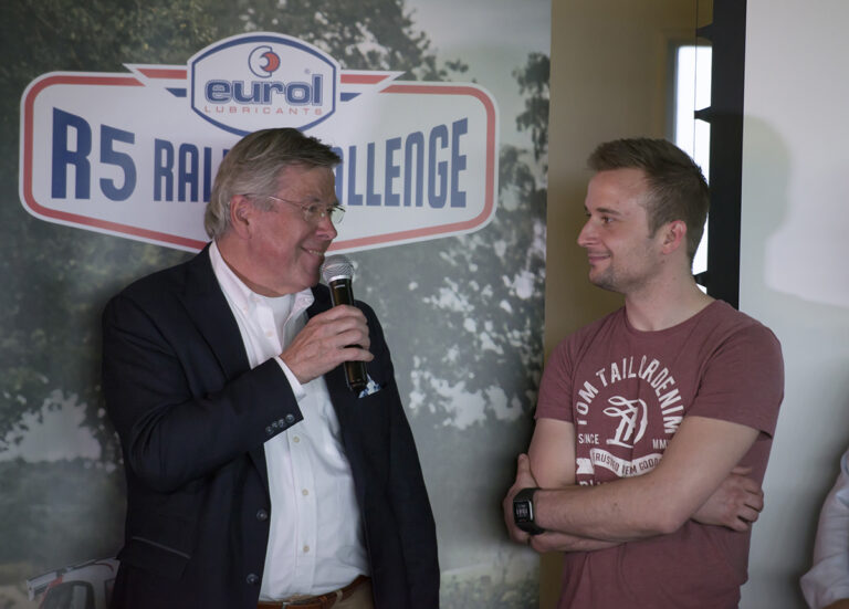 Eurol R5 Rally Challenge Presentatie Veldhoven_Henk Vossen (links) en Bob de Jong 170517