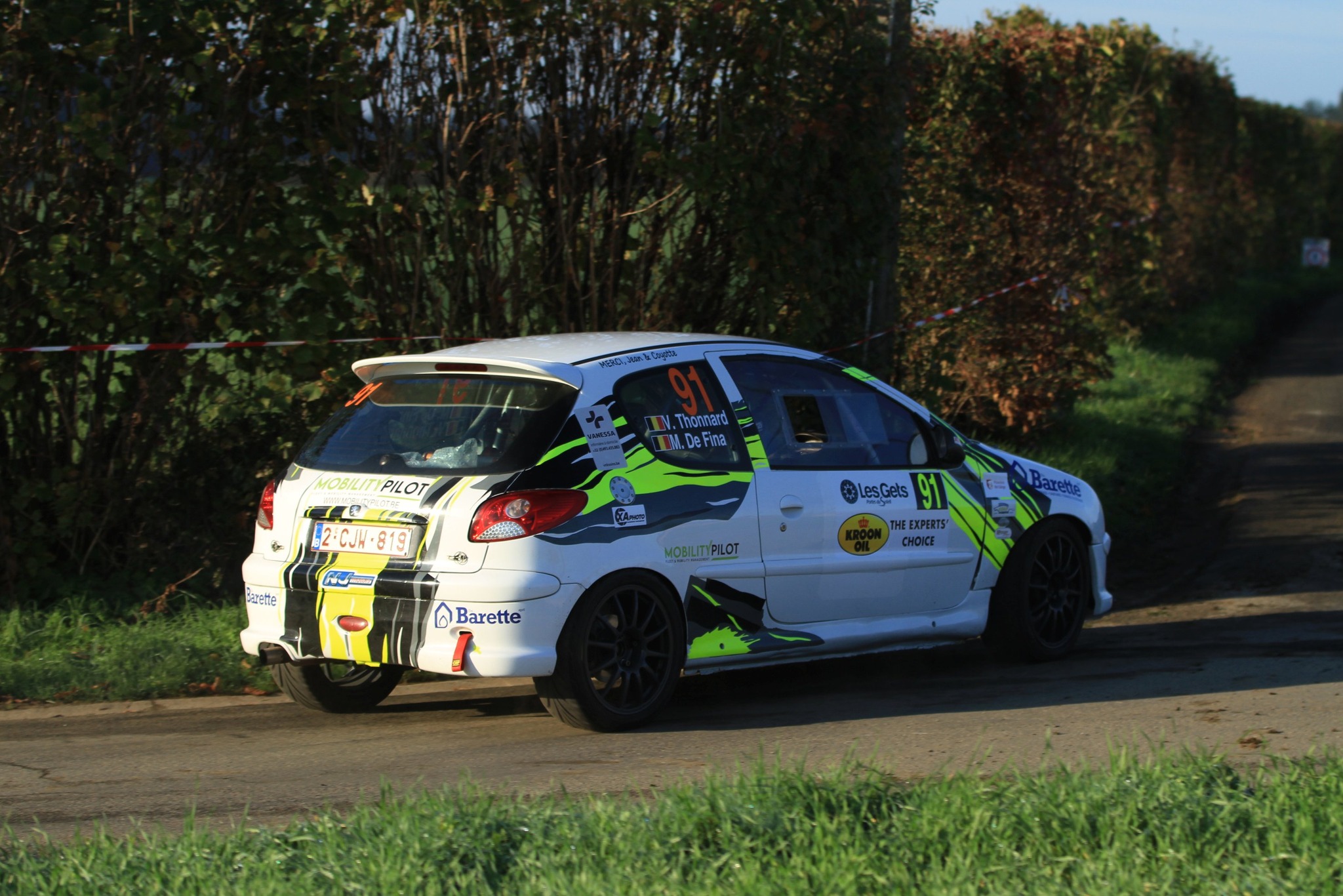2WD Trophy - De Fina domineert in Condroz Rally, T'Joens neemt de leiding in kampioenschap